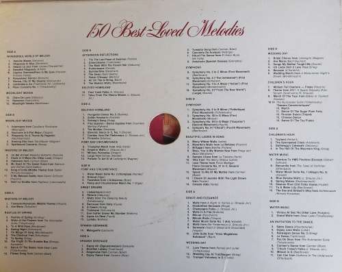 150 Best loved melodies (6 tape box set)