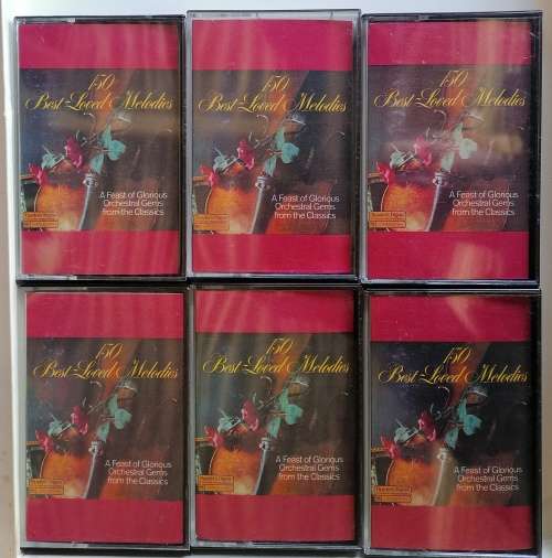 150 Best loved melodies (6 tape box set)