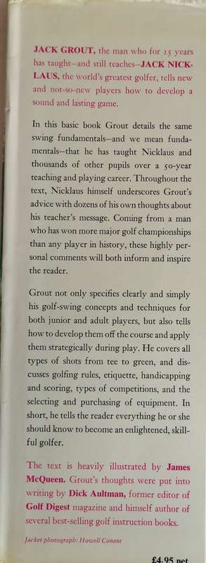 Let me teach you golf as I taught Jack Nicklaus by Jack Grout