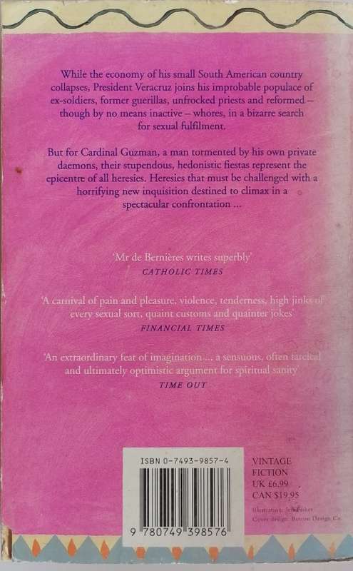 The troublesome offspring of Cardinal Guzman by Louis de Bernieres