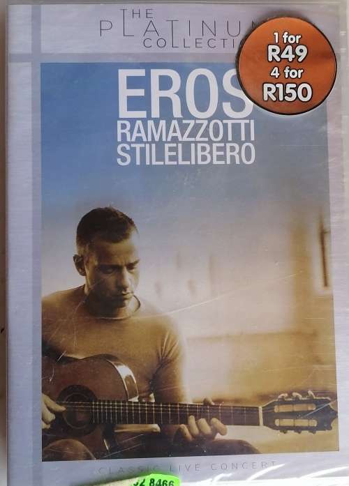Eros Ramazzotti Stilelibero dvd *sealed*