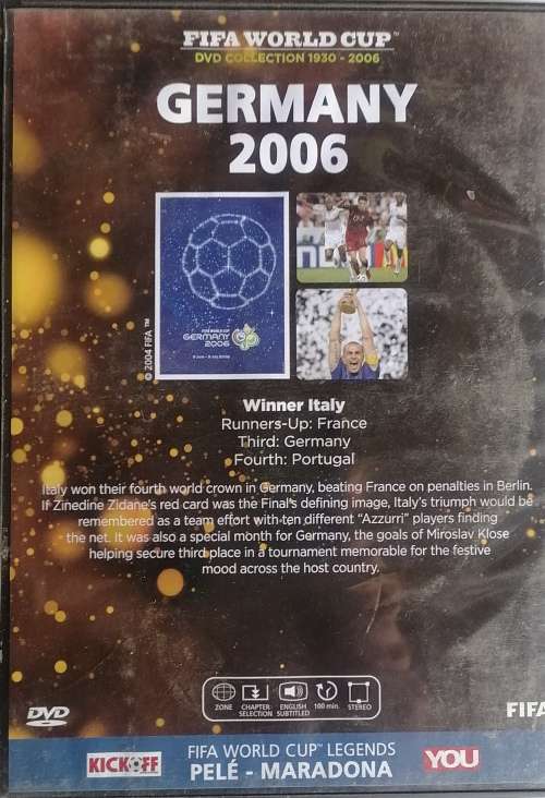 Germany 2006 dvd