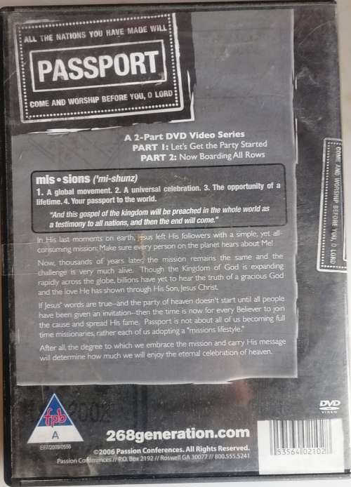 Passport dvd