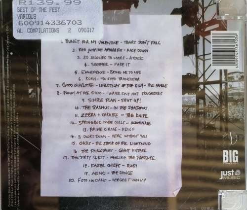 Best of The Fest cd