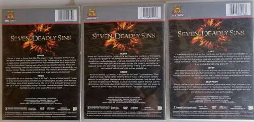 Seven deadly sins 3 disc dvd
