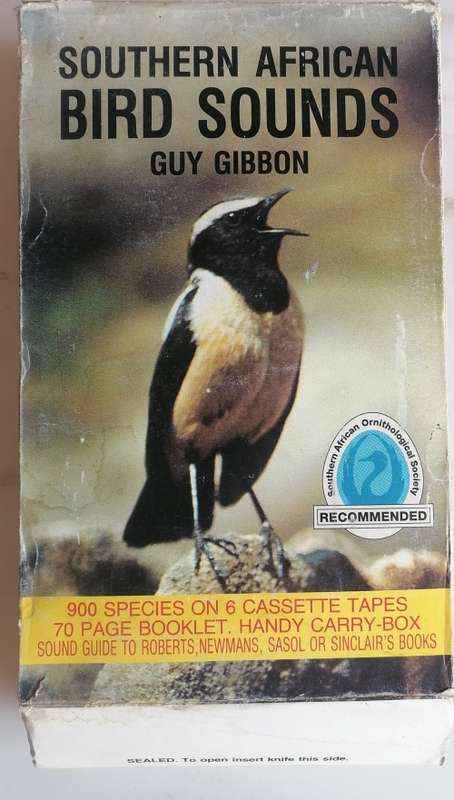 Southern African bird sounds by Guy Gibbon - 6 Cassette tapes