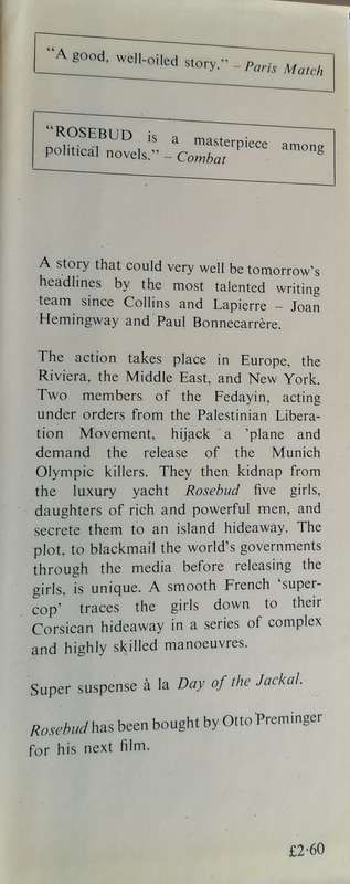 Rosebud by Joan Hemingway and Paul Bonnecarrere