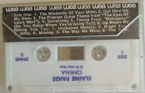 Elaine Paige - Cinema tape