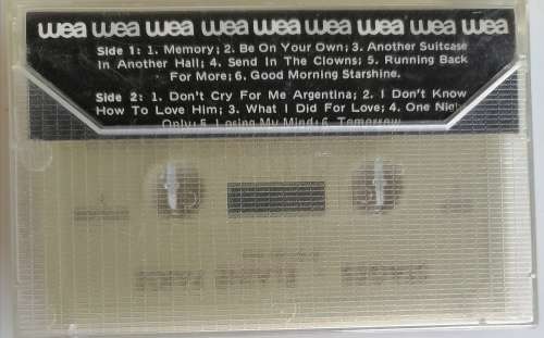Elaine Paige - Stages tape