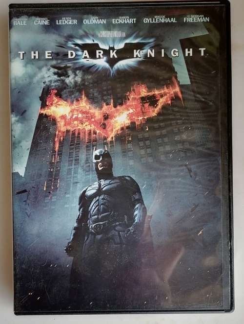 The dark knight dvd