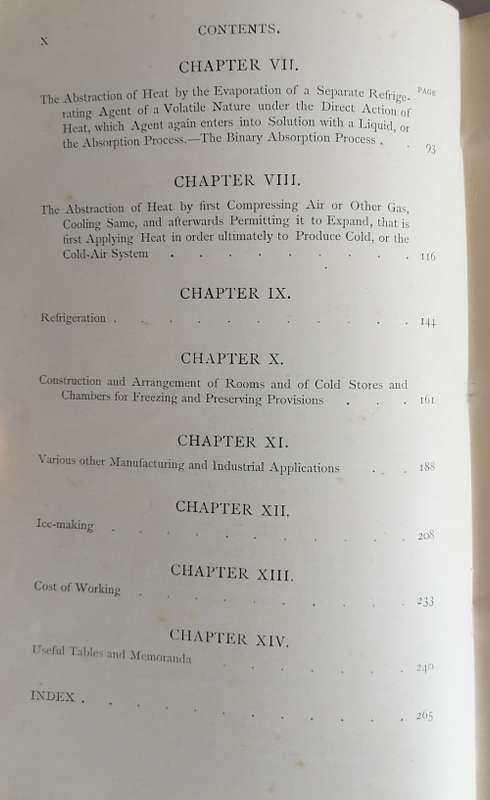 Refrigerating and ice-making machinery by AJ Wallis-Tayler. Possibly printed in 1896