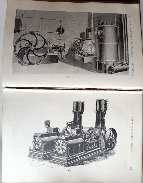 Refrigerating and ice-making machinery by AJ Wallis-Tayler. Possibly printed in 1896