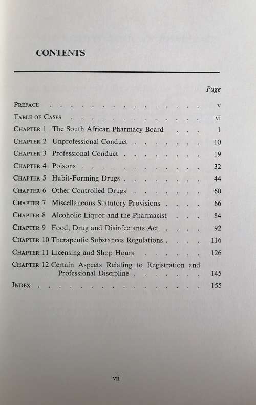 Handbook for pharmacy students 1967