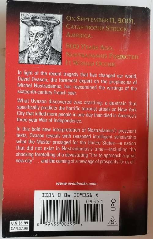 Nostradamus prophecies for America