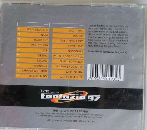 Fantazia 97 cd