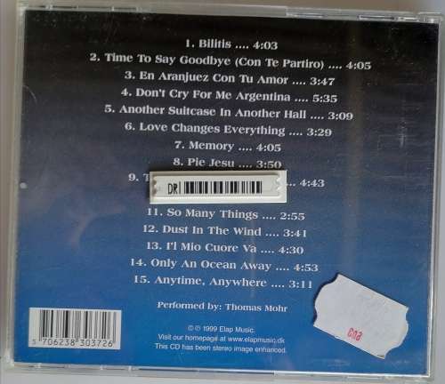 Panpipes play Sarah Brightman cd