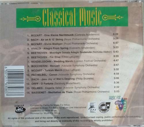 Classical music - Precious moments cd
