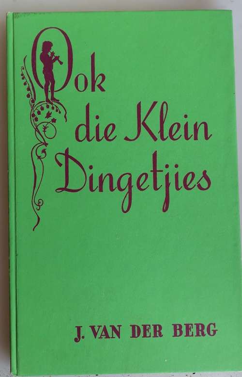 Ook die klein dingetjies deur J van der Berg