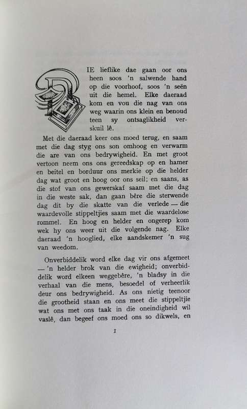 Ook die klein dingetjies deur J van der Berg