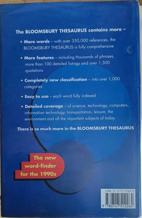 Bloomsbury Thesaurus