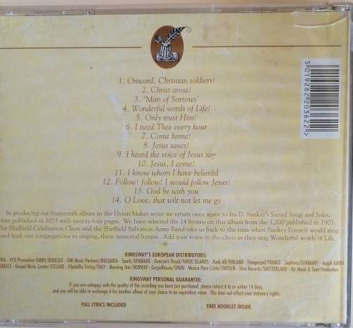 The hymn makers: Ira D Sankey cd