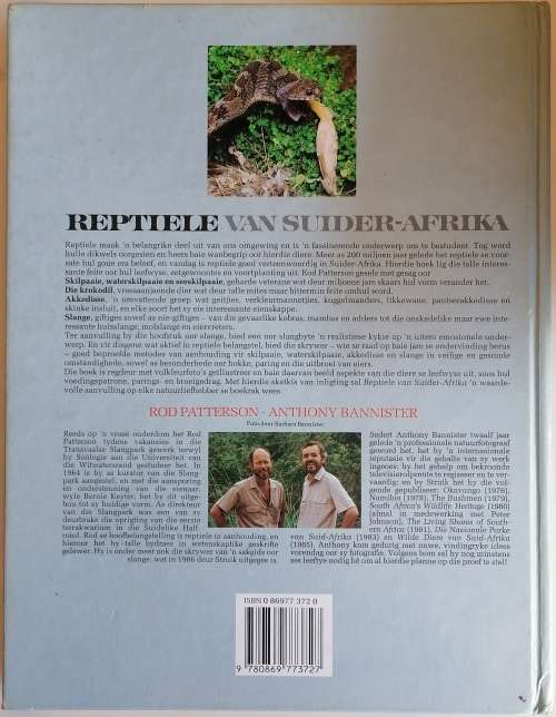 Reptiele van Suider-Afrika