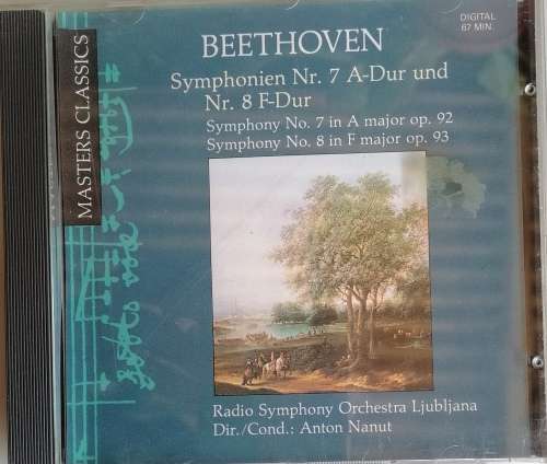 Beethoven Siebte und Achte Symphonie cd