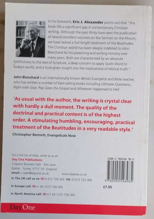 The beatitudes for today by John Blanchard