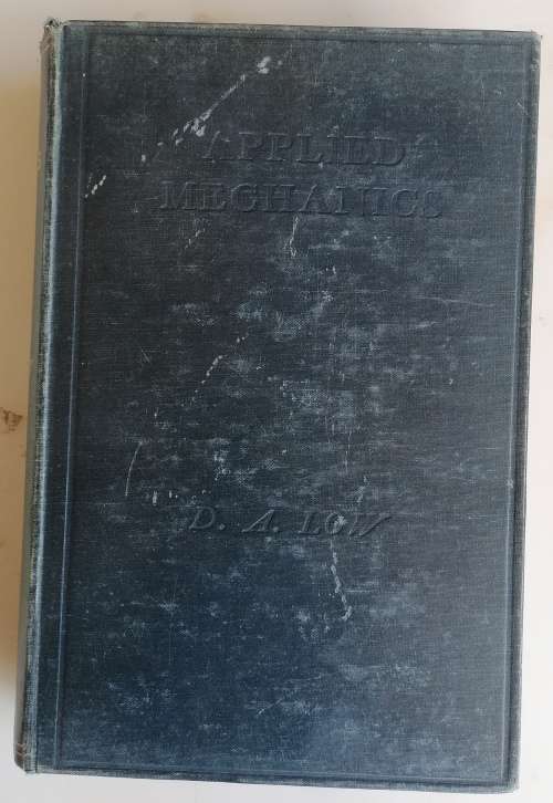 Applied mechanics 1931