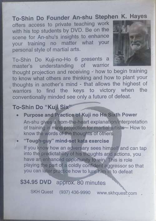 Stephen K Hayes Tough projection and receiving dvd