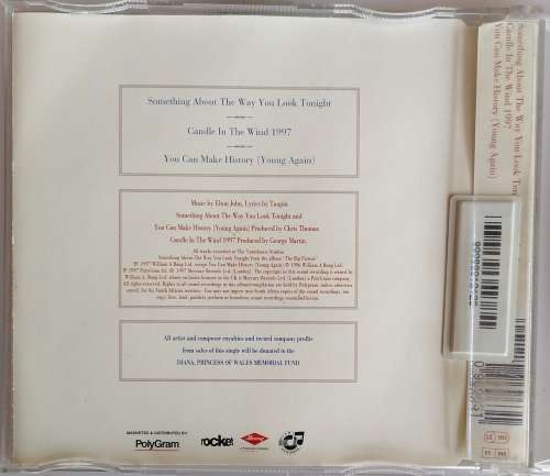 Elton John - Something about the way you look tonight cd