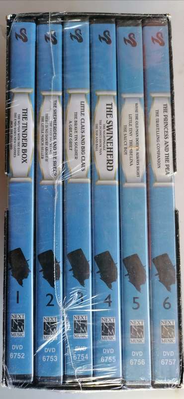 Hans Christian Andersen 6 dvd set *sealed*