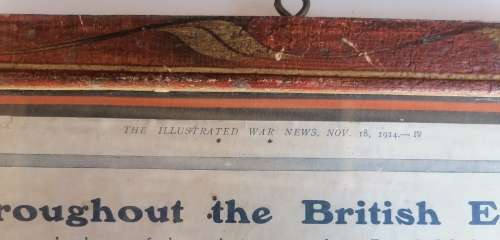 Glaxo 1914 framed add
