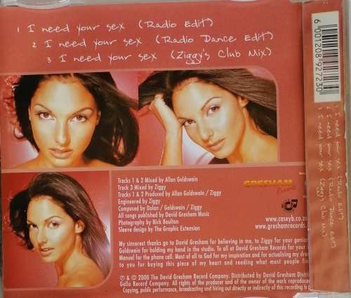Casey B - I need your sex cd