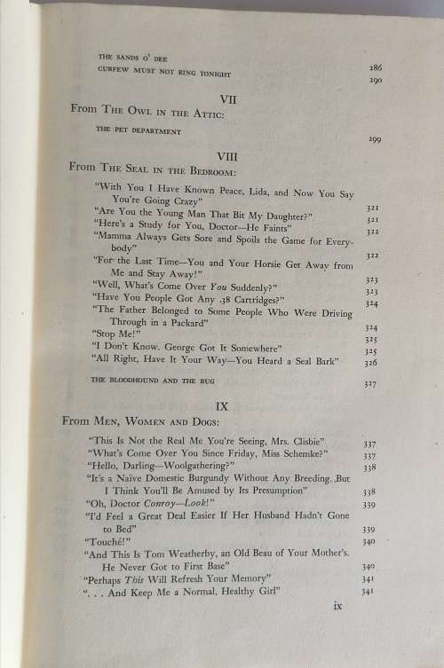 The Thurber Carnival by James Thurber