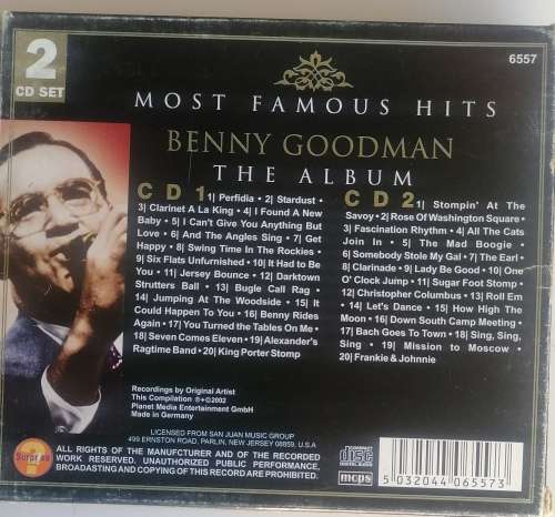 Benny Goodman - The album 2cd box set