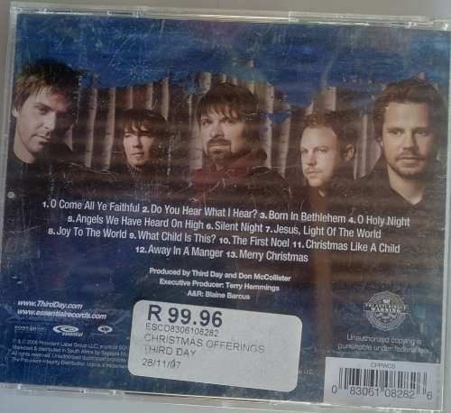 Third day - Christmas offerings cd