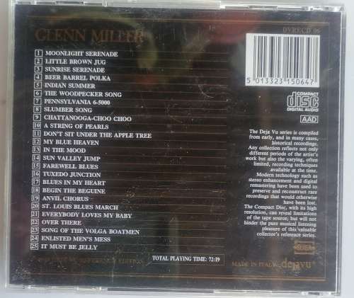 The Glenn Miller story cd