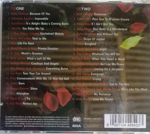 Love songs, collection of great love songs 2cd