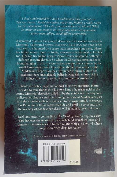 The dead of winter by Lisa Appignanesi