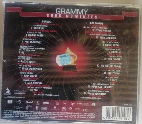 Grammy nominees 2006 cd