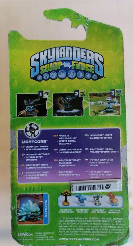 Skylanders swap force Warnado