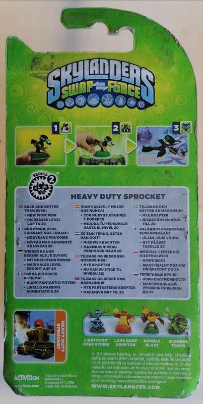 Skylanders Swap Force Heavy duty sprocket