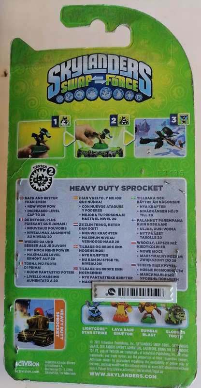Skylanders Swap Force Heavy duty sprocket
