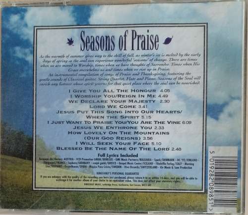 Seasons of the sould cd