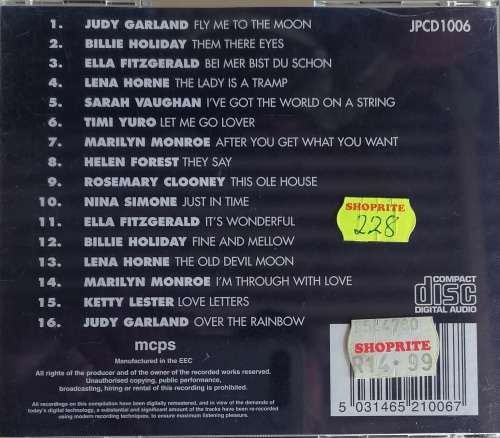 Ladies of song cd