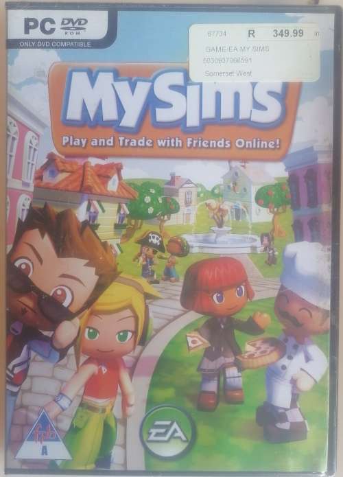 My Sims Play and trade with friends online PC *sealed*