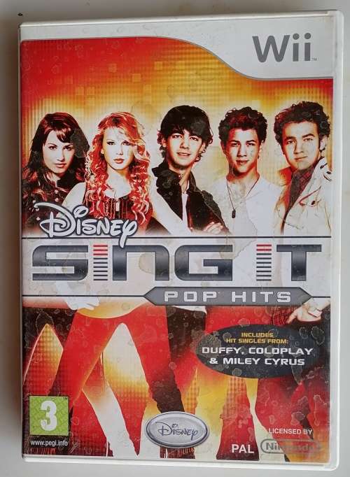 Wii Disney sing it Pop hits