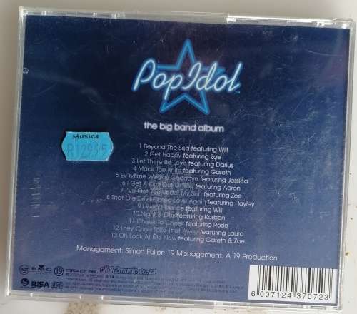 Pop Idol - The big band album cd