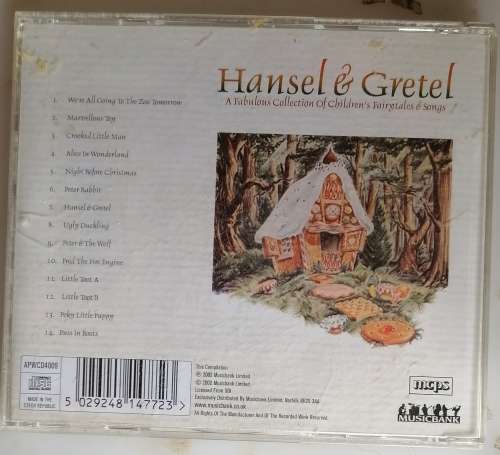Hansel and Gretel - A fabulous collection of children`s fairytales and songs cd